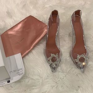 Amina Muaddi Begum crystal Embellishments pumps